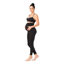 Bonbonetti Chocolate Baby & Kids Kadın Dikişsiz Hamile Tayt Korse 1siyah