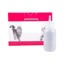 Şeffaf Pet Biberon 50 Ml Yru Kedi Ve Köpekler İçin Biberon