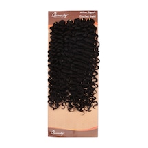 Queensky Afro Dalgası / 75cm / 240gr / Koyu Kahve - Ajak-896455 Çok Renkli
