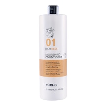 Purıng 01 Richness Kuru Yıpranmış Saçlar İçin Avokado,ipek Proteini Besleyici Onarıcı Saç Kremi 1000ml