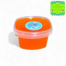 Slime Turuncu Renk 200 Gr - Hazır Slime Sağlık Sertifikalı