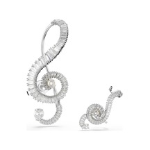 5720866 Swarovski Küpe Ss25 Capsule:ce Whı/rhs Metalik