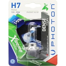 Photon H7 12v 55w Xtreme Vision +%150 Fazla Işık Tekli Blister Ampul