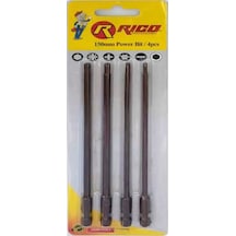 Rico 005-kk1123 Matkap Ucu Torx Bits Uç Seti Takımı 150 Mm 4 Parça
