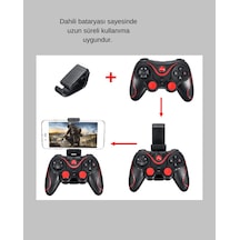 Bluetooth Oyun Kumandası Xuczzx3gamepad-2, Çift Analog Joystick Ve 14 Tuş