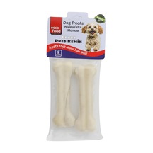 Beyaz Pres Kemik 12,5 Santimetre 2'li 100 Gram Köpek Ödül Maması