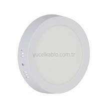 Ycl Sıva Üstü Yuvarlak 24W Günışığı Led Panel