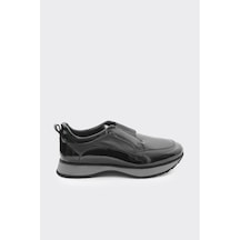 Derinet Hakiki Deri Lastik Bağcıklı Erkek Sneaker S.rugan S.rugan