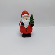 Çam Ağaçlı Noel Baba - Teraryum Malzemesi