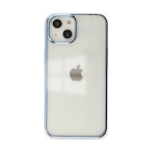 Apple iPhone Uyumlu,  14 Plus Kılıf Element Silikon - Sky Blue