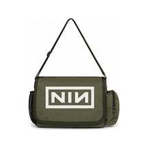 Sevbano Nin Rock Metal Müzik Grubu Baskılı Unisex Okul,spor,ofis Çok Amaç Haki
