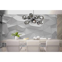 3D Geometrik Desen Duvar Kağıdı (397462644)