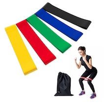 Pilates Loop Egzersiz Bandı 5 Farklı Dirençli Set