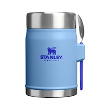 Stanley Classic Legendary Kaşıklı Yemek Termosu 0.40 Litre Blue Sky Mavi