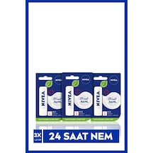Med Repair Dudak Bakım Kremi 4,8gr X3 Adet,24 Saat Nem,doğal Yağlar İle Çatlamış Dudak Bakım,spf 15, Avantajlı Paket