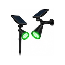 Ayrex 4'lü Set Güneş Enerjili Solar Gün Işığı Yürüyüş Yolu Bahçe Işıkları Güneş Led Işıkları Bahçe