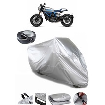 Ducati Scrambler Café Racer Arka Çanta Uyumlu Motosiklet Branda Premium Kalite