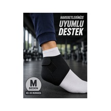 M Beden Cırtlı Topuk Çorabı 40-45 Numara Esnek Topuk Ve Ayak Desteği -
