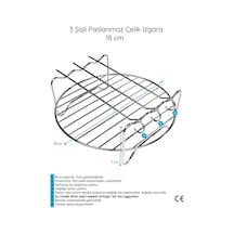 Electrolux E6af1-4st Fitöz Airfryer Uyumlu Izgara Teli Takımı