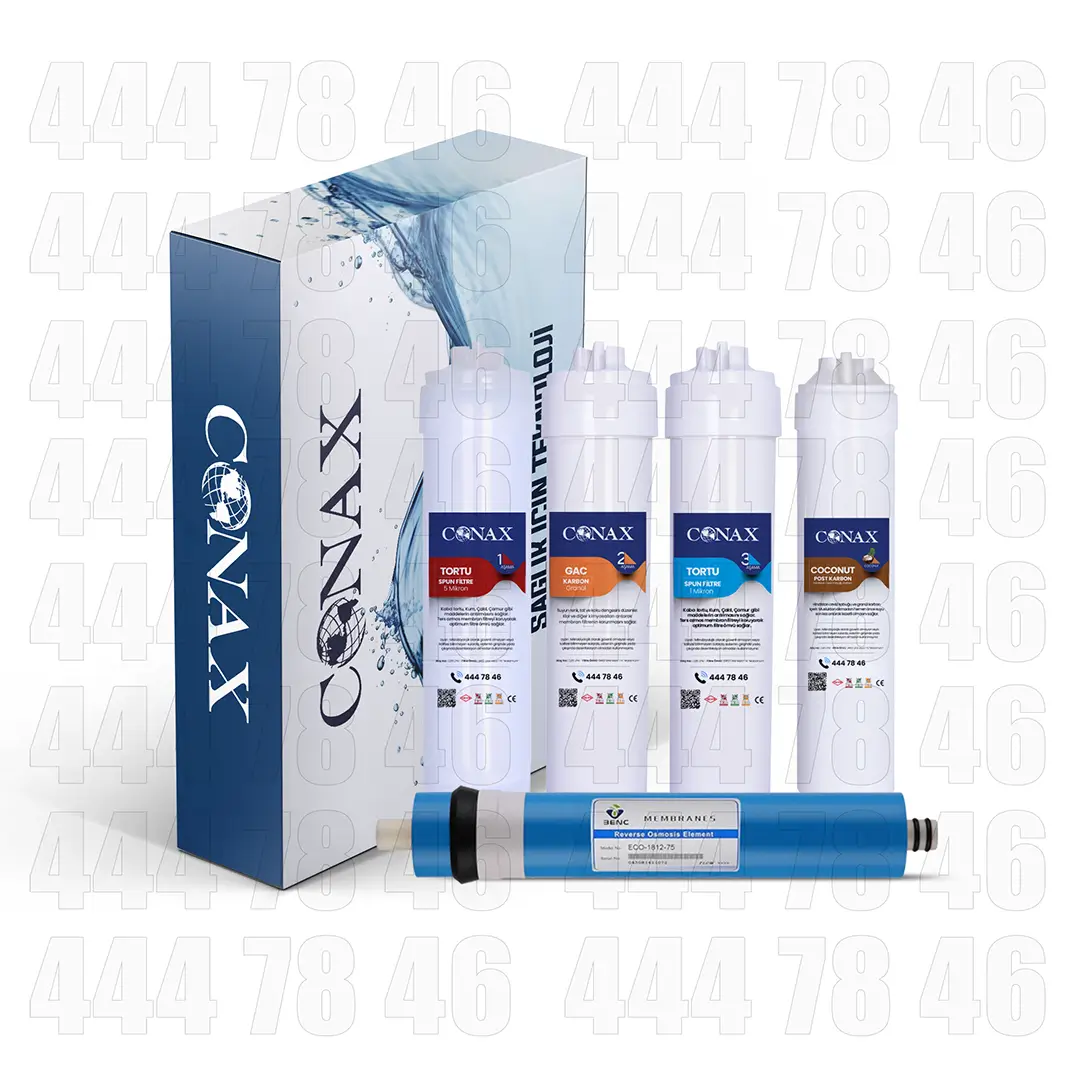 Conax Inline 5 Aşama Benc Membran  Filtre Seti Conax