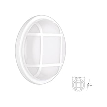 30w Sinope Led Armatür Beyaz Kasa Beyaz Işık Genel