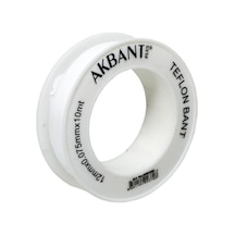 Akbant 505300 Teflon Bant 12mm X 0 075mm X 10mt