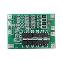 Hw-293 4s 40a 14.8v 16.8v Li-ion Lityum Pil Bms Koruma Ve Dengeleme Devre Kartı