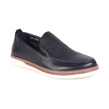 Libero L4741 Deri Erkek Loafer Ayakkabı Lacivert