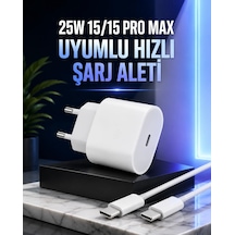 Güç Adaptörü Ve Kablosu Şarj Aleti 15/15 Pro Max Uyumlu Hızlı Şarj 88919216