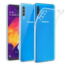 Samsung Galaxy M30 (M305) Kilif Fitcase Toz Koruma Tipali Seffaf 358915672