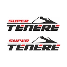 Yamaha Xt Super Tenere Givi Siyah - Kırmızı Sticker Etiket Modeli