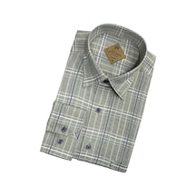 Eren Style Linen Keten Klasik %100 Cotton Uzun Kollu Terletmeyen Gömlek Haki
