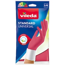Vileda Standart Büyük Boy Bulaşık Eldiven Kırmızı
