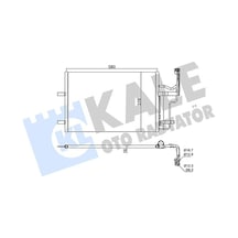 Kale Klıma Radyatoru Mazda 3 2003-2009 Mazda 5 2005-2009 Klr-382530