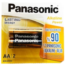 Panasonic Alkalin Power AA Kalem Pil 2'li Paket