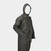 Önü Fermuarlı 2XL Alt Üst Haki Yağmurluk Haki Önü Fermuarlı 2XL Alt Üst Haki Yağmurluk Haki