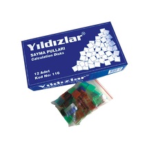 Yıldızlar Sayma Pulları 116 - 12 Adetli Paket