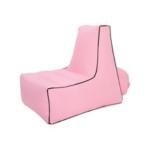 Prestigegoods Şişme Kanepe Yatak Bb1082 Dış Mekan Katlanır Taşınabilir Hava Kanepe 70x65x60cm Pembe Pembe