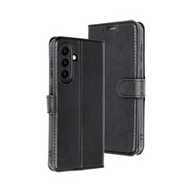 Mey İthalat Samsung Uyumlu Galaxy A26 Kılıf Trend S Plus Kapaklı Kılıf - Siyah