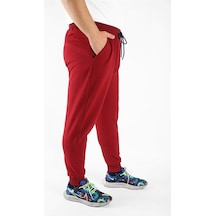 Moc Grande Mocgrande Büyük Beden Basic Eşofman Altı Full Lycra 11516 Bordo
