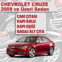 Chevrolet Cruze Sedan Avantajlı Krom Set 4 Ürün 2009 Üzeri P. Çel N11.2882
