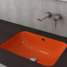 Bocchi Scala Tezgah Altı Lavabo Parlak Turuncu 1006-012-0125