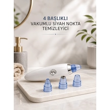 Yeni Nesil Vakumlu Pilli Siyah Nokta Ve Yüz Temizleme Cihazı 4 Başlıklı 50111045