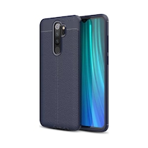 Newface Xiaomi Redmi Note 8 Pro Kılıf Auto Focus Kapak - Lacivert Diğer