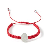 Gsstore Galatasaray Çelik Logo Makrome Bileklik U252273