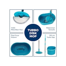 Motek Yeni Nesil Pratik Turbo Disk Mop Temizlik Seti