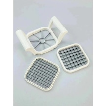 Elya&co Çok Amaçlı Sebze Doğrayıcı 3'ü 1 Arada 316922308 Beyaz