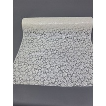 Pvc Küpür Dantel Raf Ve Dolap Örtüsü Runner Beyaz Kprhp055w 50 X 200