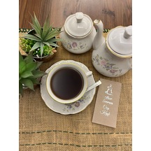 Gümüş Yaldızlı Kraft İftar Sonrası Çay Keyfi Peçete 6x12 Cm