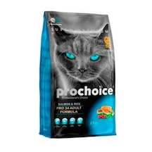 Prochoice Pro 34 Somonlu ve Pirinçli Yetişkin Kedi Maması 2 KG